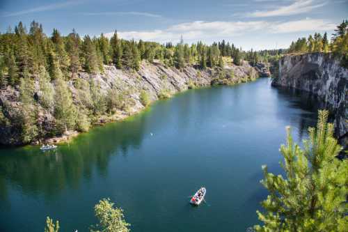Карелия, Мраморный каньон