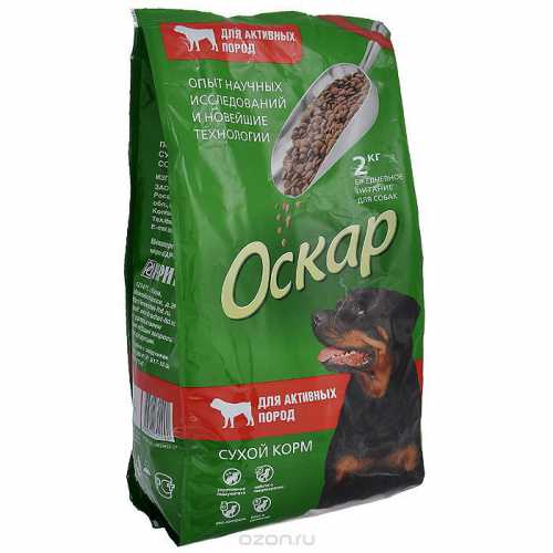 Корм для собак крупных пород