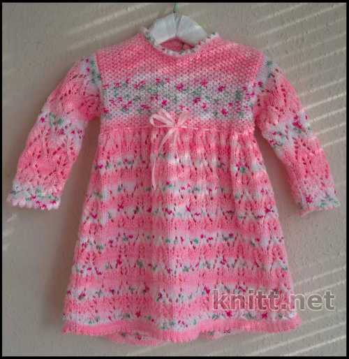 Подробное описание вязания пуловера пончо на