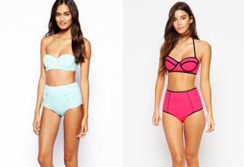 Модные женские раздельные купальники