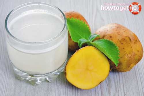 Польза картофельного сока, возможный вред, кому