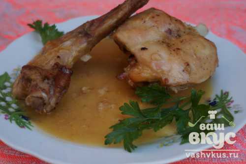 Кролик запеченный в духовке