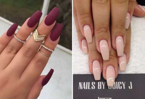 Самая модная форма ногтей 2017